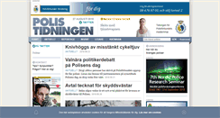 Desktop Screenshot of polistidningen.se